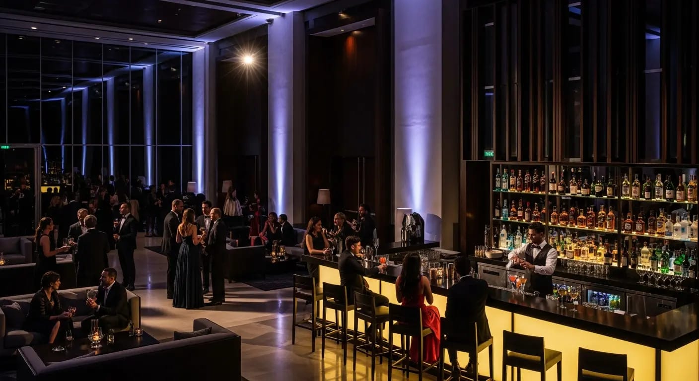 Cocktail Party Venues Delhi NCR | CosmicWedding.ai 

