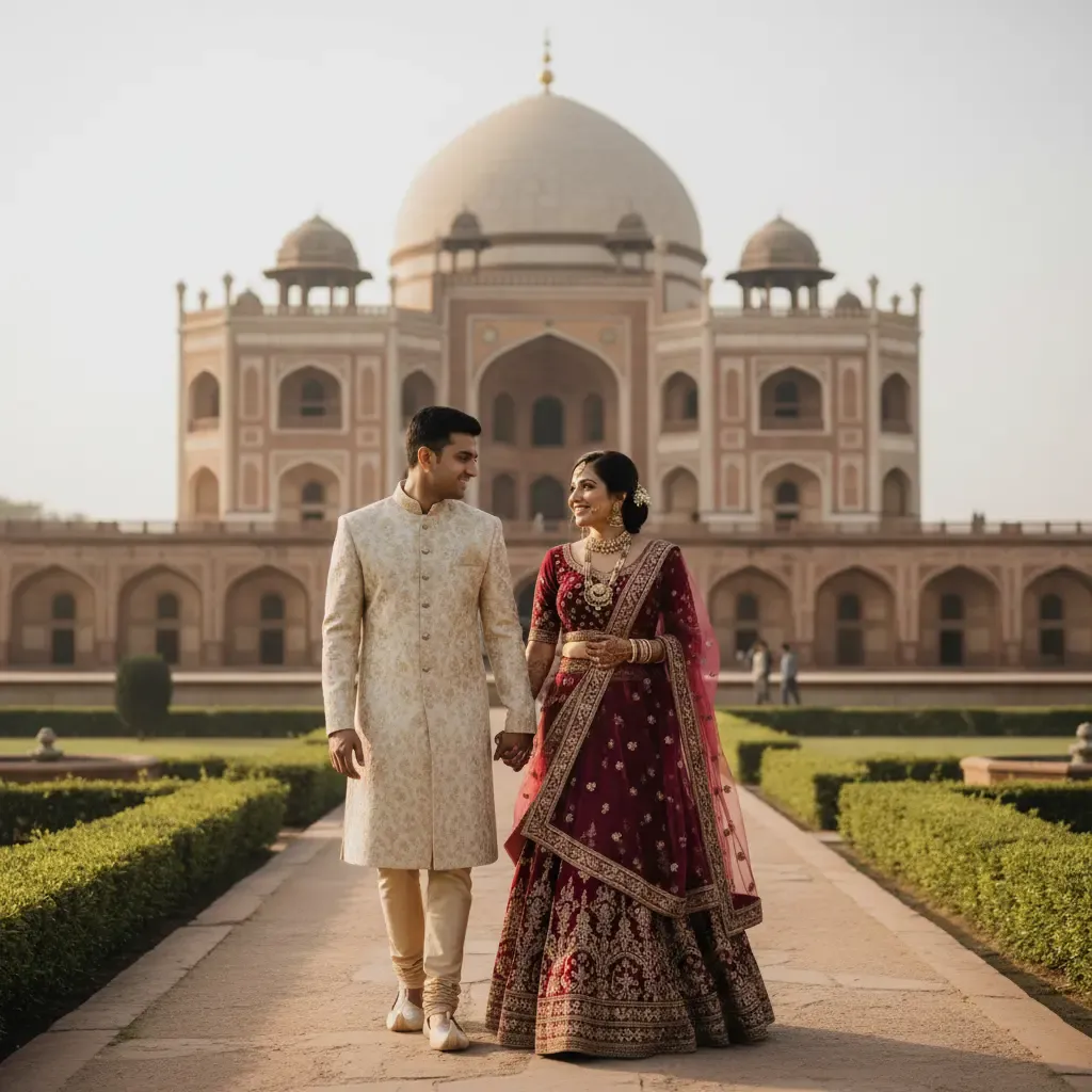 Luxury Pre Wedding Shoot Locations Delhi: Best