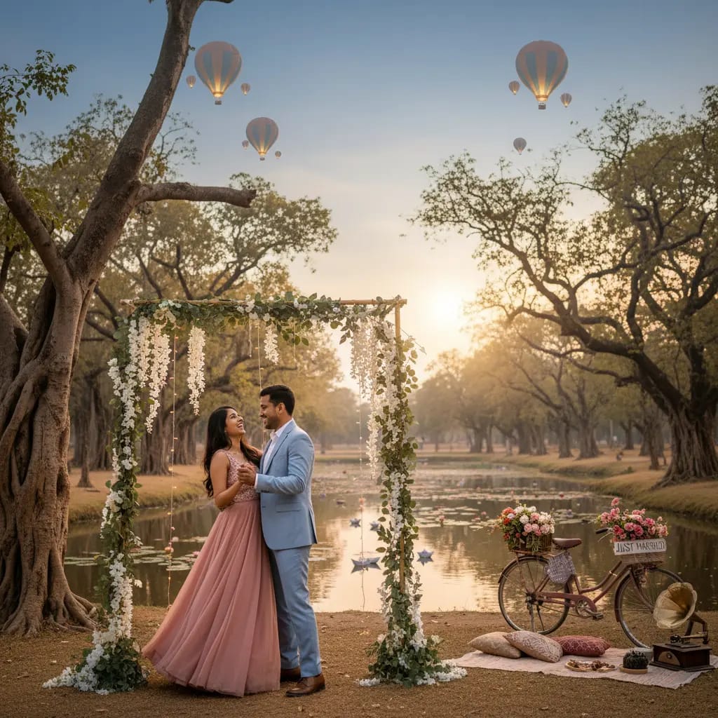 Pre Wedding Photoshoot Ideas: Capture Your Love Story