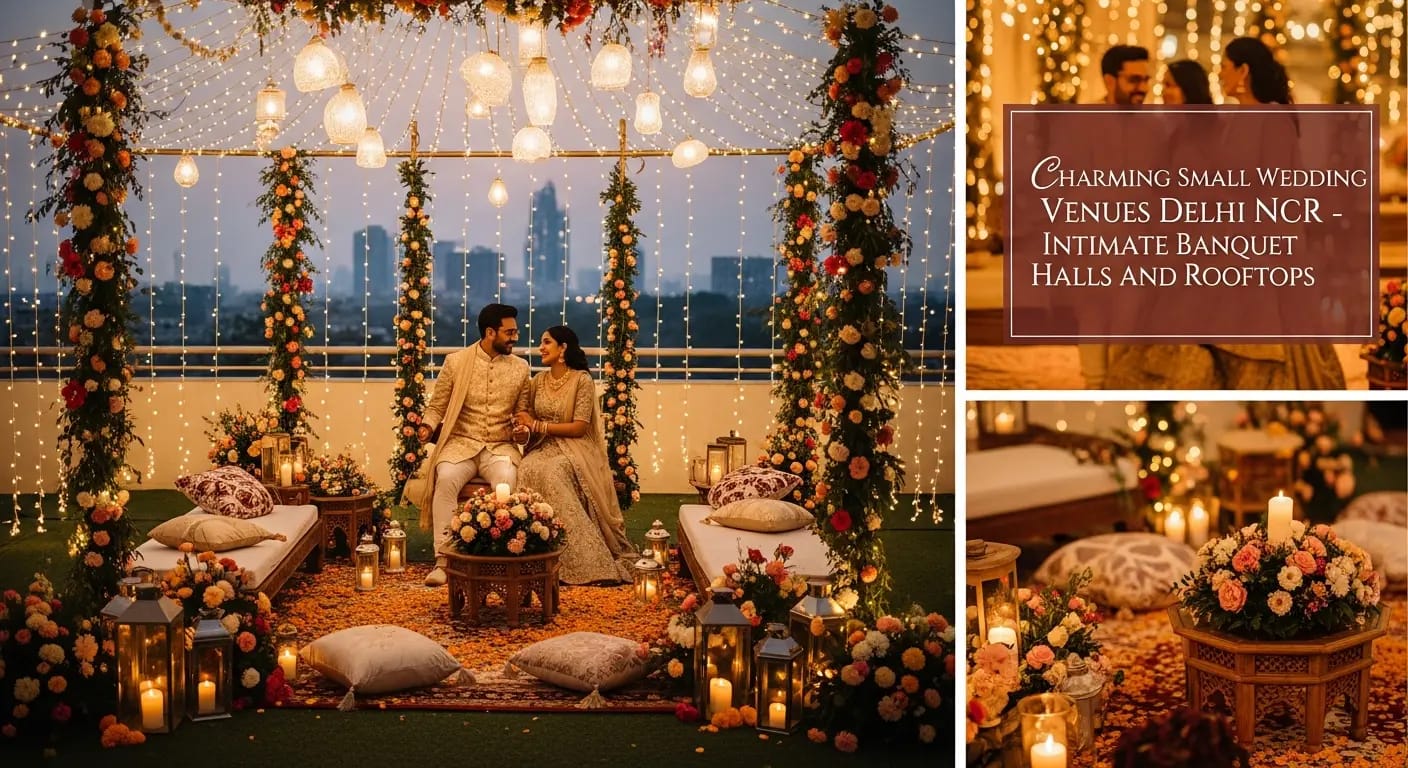 Small Wedding Venues Delhi NCR | CosmicWedding.ai
